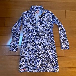 Lilly Pulitzer Quarter Zip Dress